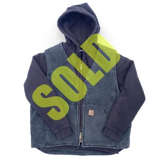 Carhartt Heavy Cotton Hoody + Duck Vest Combo