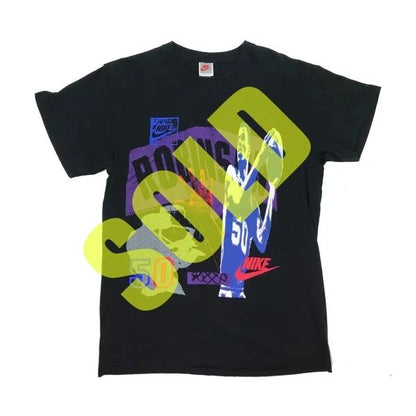 Nike Gray Tag David Robinson Single Stitch T-shirt NEW
