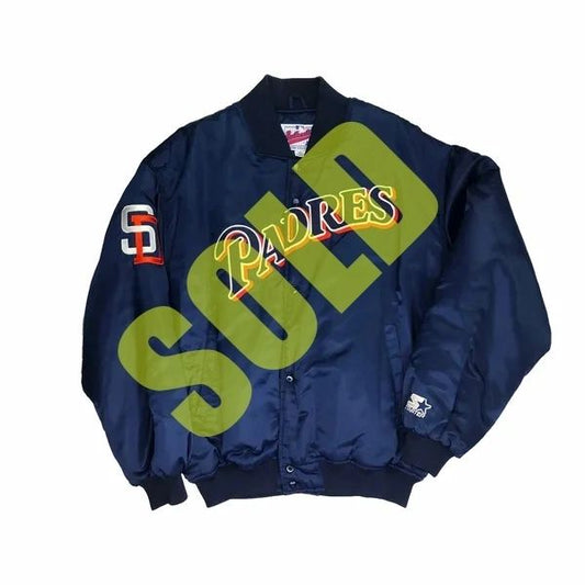 San Diego Padres Game Worn Starter Coaches Dugout Jacket
