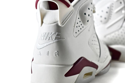 Nike Air Jordan 6 VI Off White/Maroon NEW Size 12