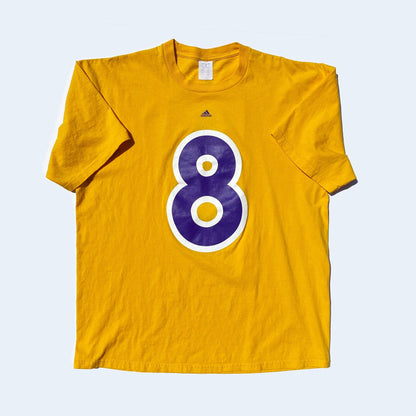 Kobe Bryant Adidas Y2K Lakers Promo T-Shirt XL