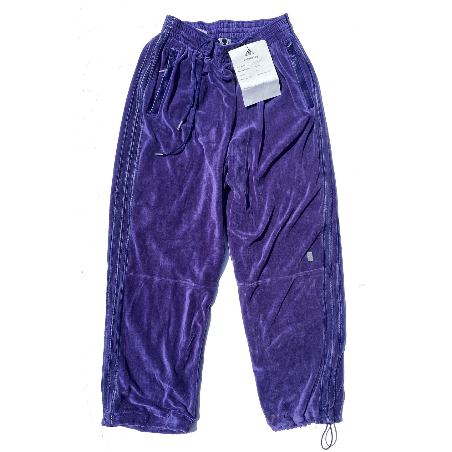 Kobe Bryant Adidas OG Sample Velour / Leather Leisure Pants