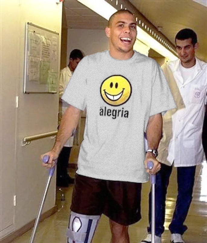 Nike R9 Ronaldo Surgery Promo T-Shirt Made in USA; NEW