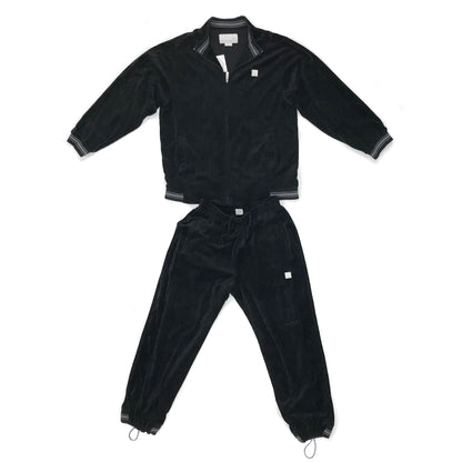 NIKE Air Corduroy Velour Track Suit Jacket & Pants Set Y2K Size Large
