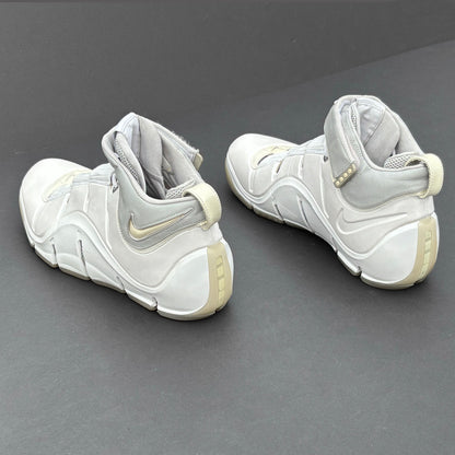 Nike Lebron 4 White / Reflective / Chrome 2006 Size 13