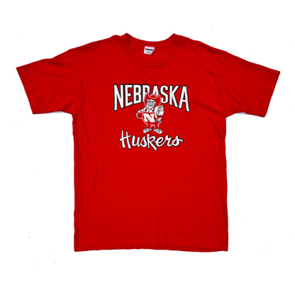 Nebraska Cornhuskers Starter Single Stitch T-Shirt Made in USA Size XL
