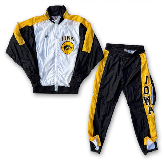 Iowa Hawkeyes Nike Game Issued 90's Breakaway Warm-Up Suit