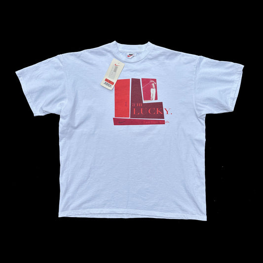 Nike "I AM LUCKY, I AM TIGER WOODS" 90's T-Shirt
