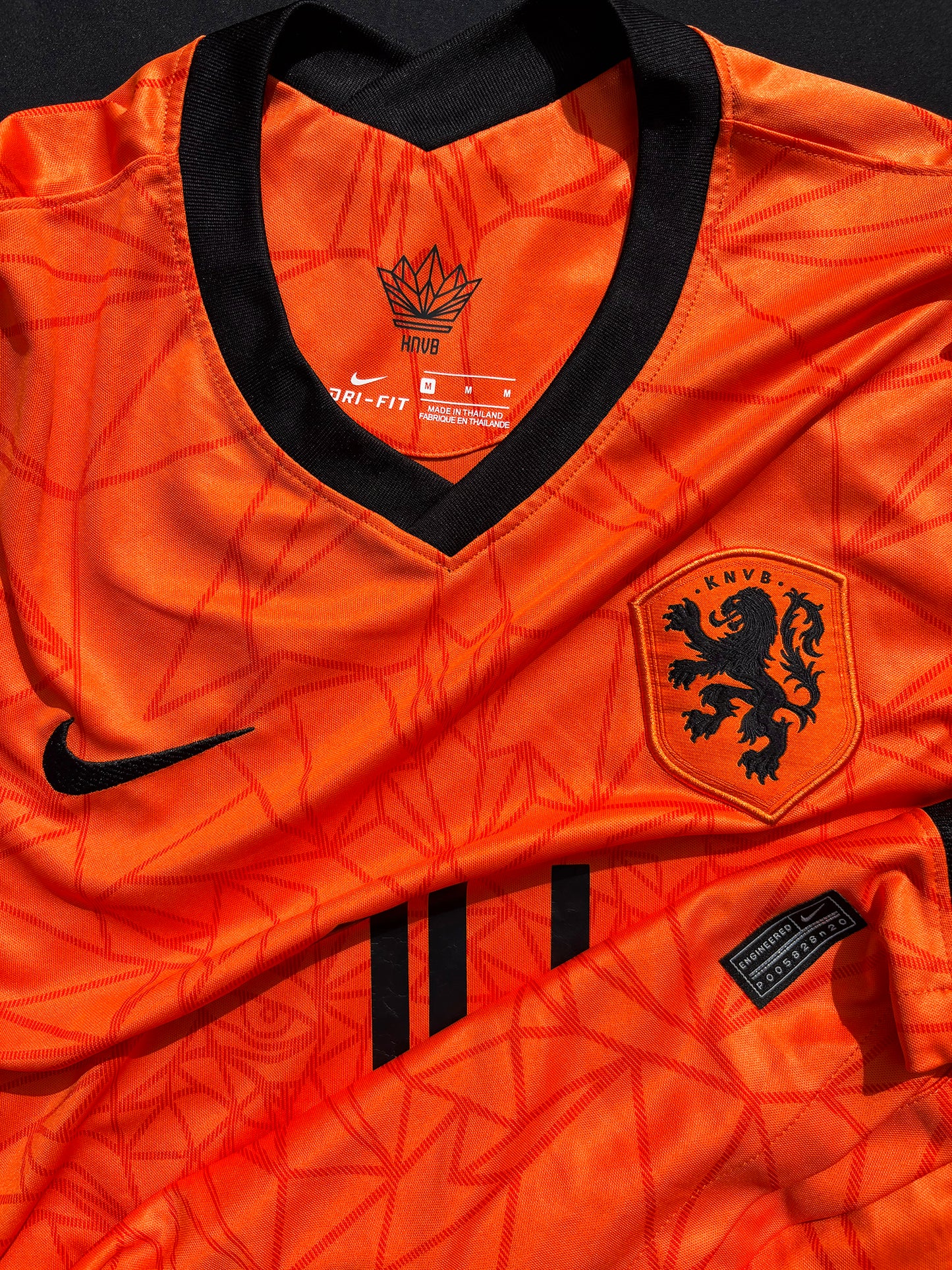 Netherlands 2020 Davy Klaassen Nike Soccer Engineered Jersey