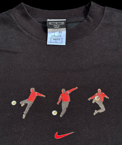 Promo Y2K Nike Soccer World Cup T-shirt Graffiti Japan