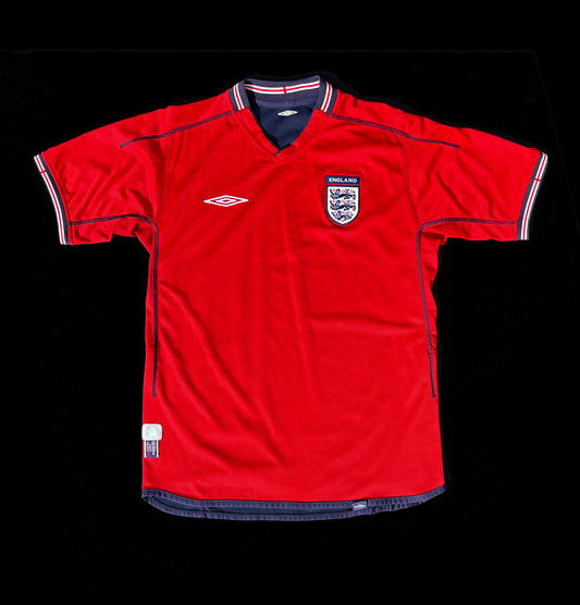 England 2002-2004 Reversible Umbro Soccer Jersey