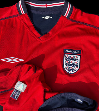 England 2002-2004 Reversible Umbro Soccer Jersey
