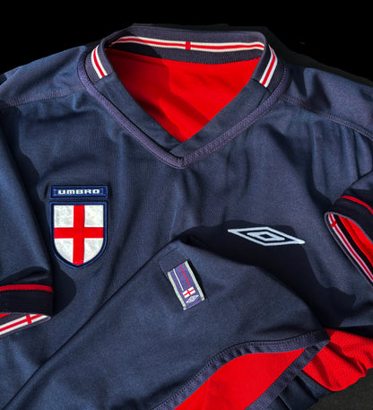 England 2002-2004 Reversible Umbro Soccer Jersey