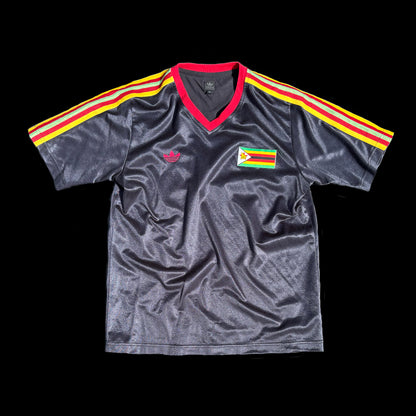 Zimbabwe Adidas Throwback Soccer Trefoil Jersey