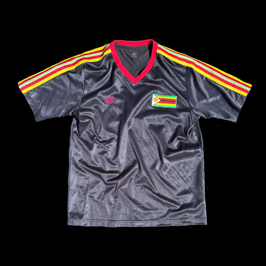 Zimbabwe Adidas Throwback Soccer Trefoil Jersey