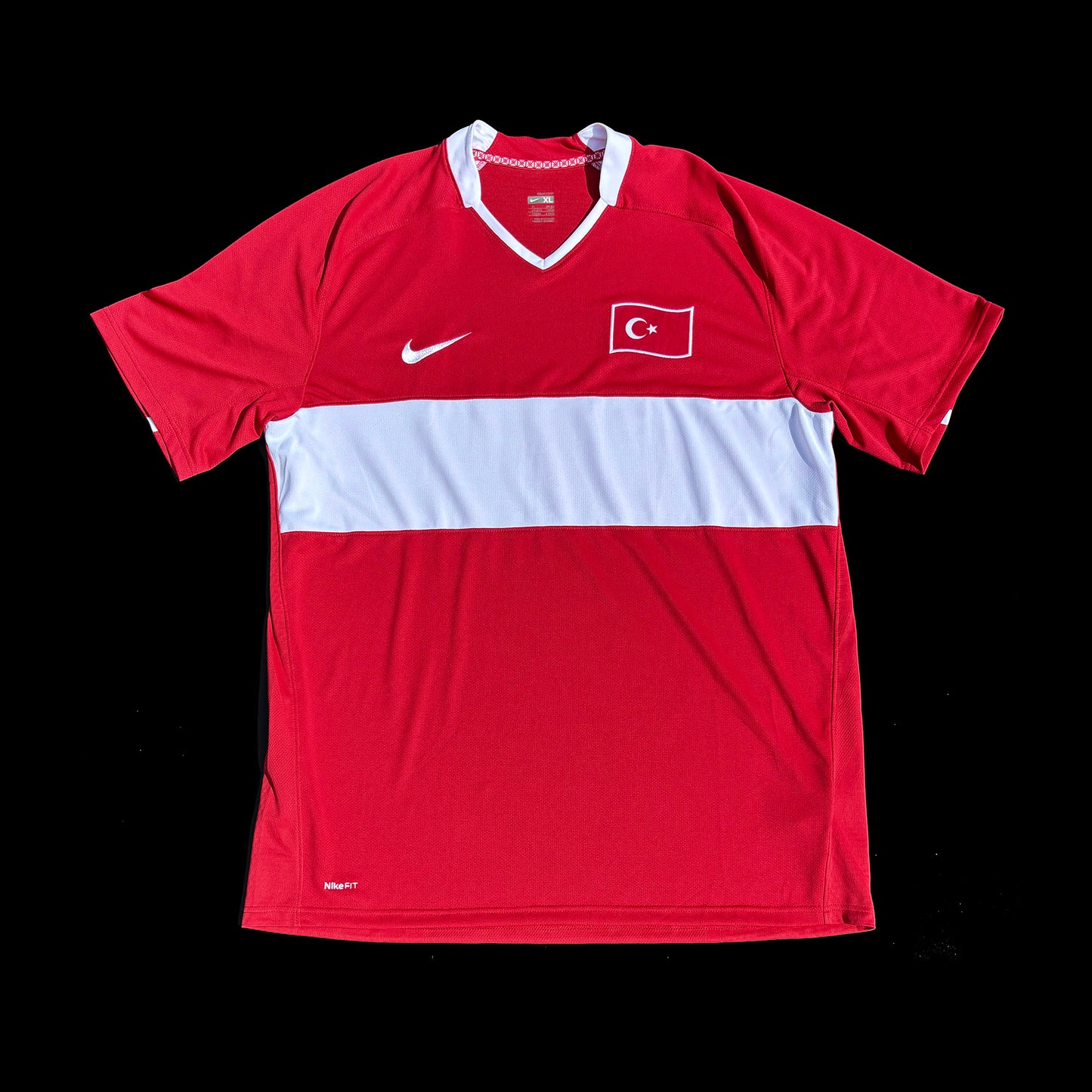 Turkey 2008 Authentic Nike Soccer Jersey Sample XL