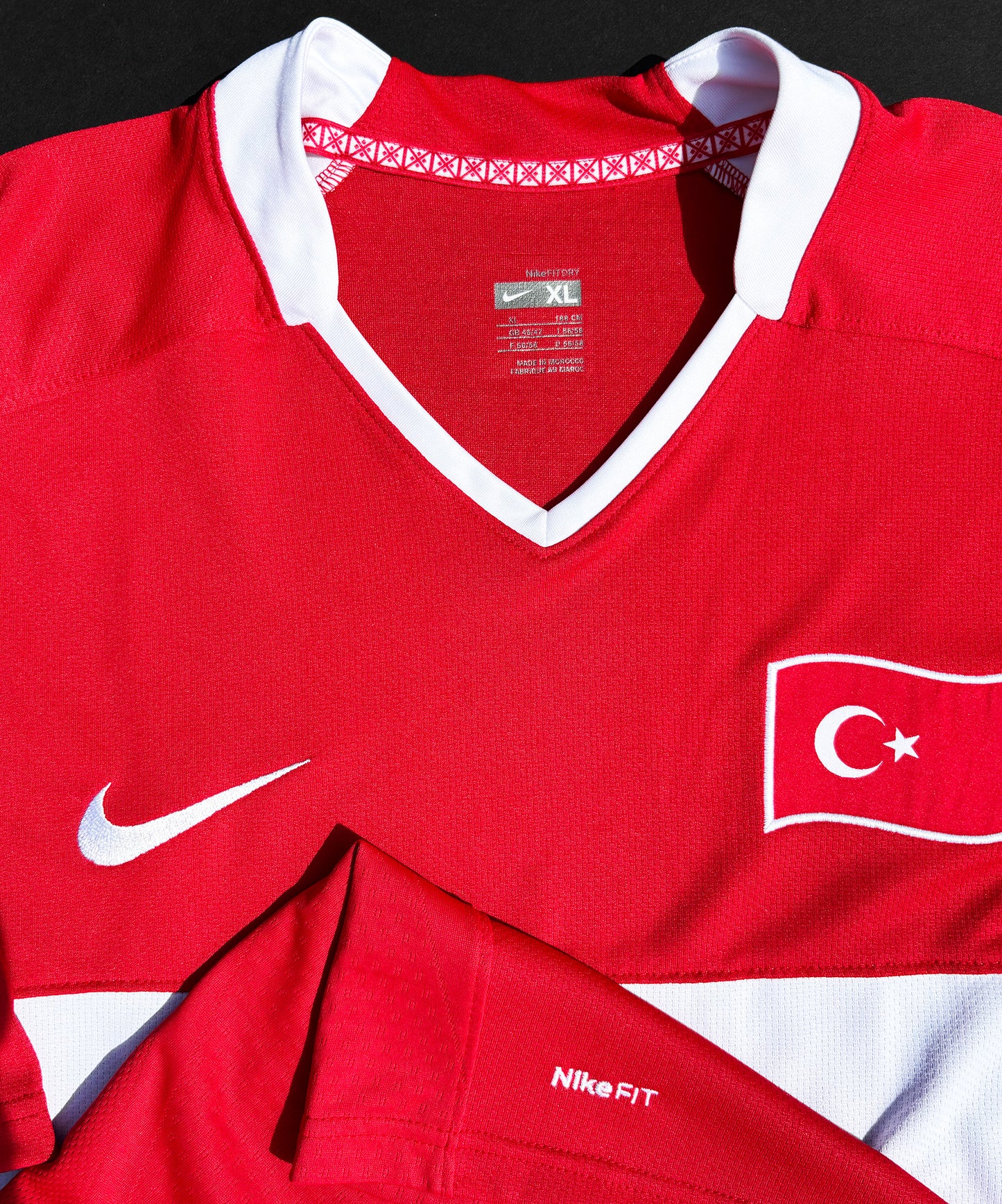 Turkey 2008 Authentic Nike Soccer Jersey Sample XL