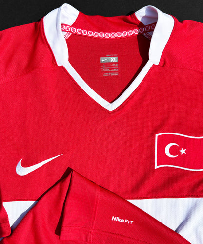 Turkey 2008 Authentic Nike Soccer Jersey Sample XL