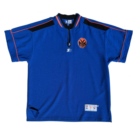 New York Knicks Y2K Authentic Starter Shooting Shirt XXL