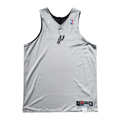 San Antonio Spurs Early 2000's Game Issued Reversible Nike Practice Jersey Size XL