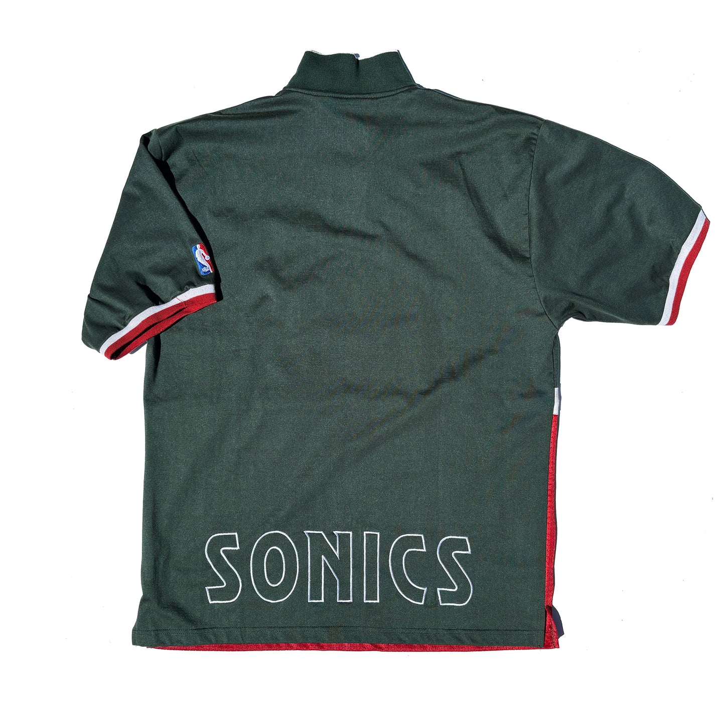 Seattle Supersonics Champion Authentic Game Shooting Shirt 44