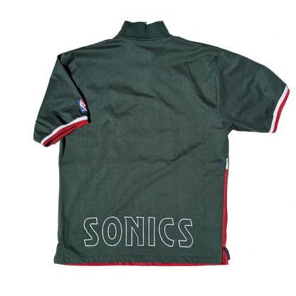 Seattle Supersonics Champion Authentic Game Shooting Shirt 44