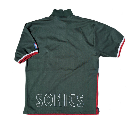 Seattle Supersonics Champion Authentic Game Shooting Shirt 44