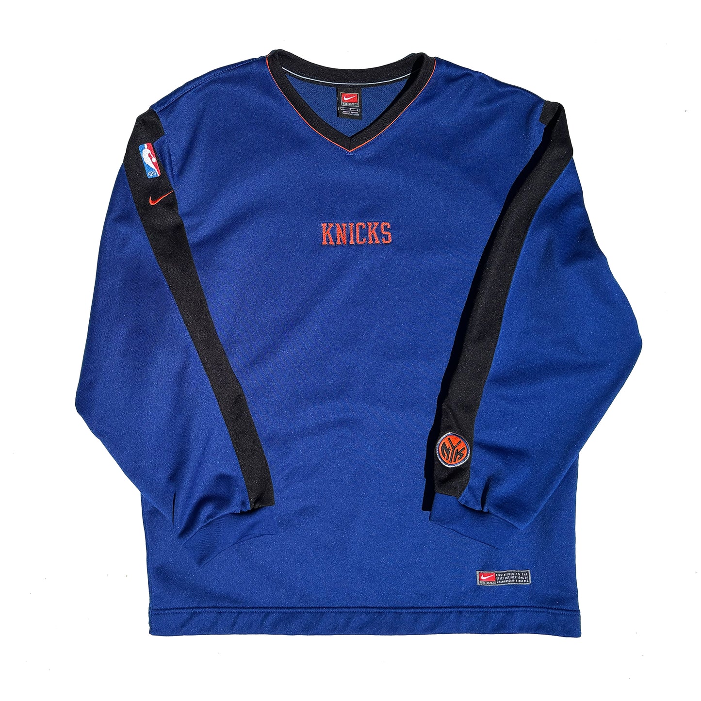 New York Knicks Nike Authentic Y2K L/S Shooting Shirt