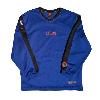 New York Knicks Nike Authentic Y2K L/S Shooting Shirt