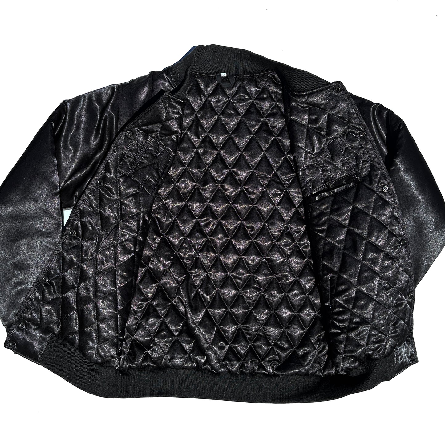 1/1 New York Knicks Quilt Lined Satin Coaches Jacket NEW