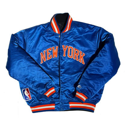 New York Knicks Starter Reversible 90's Satin Coaches Jacket XL