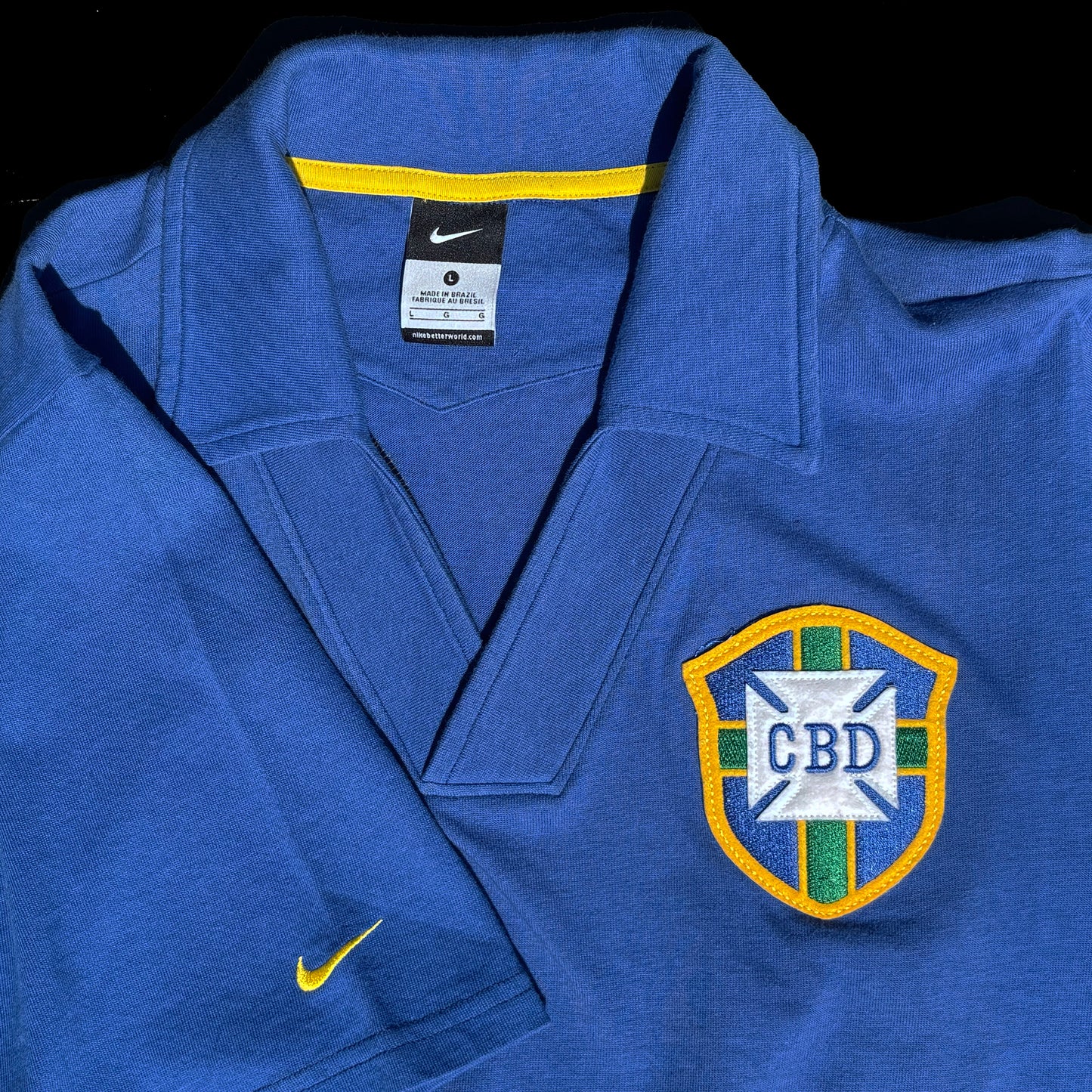 Brazil Pelé 1958 World Cup Nike Soccer Throwback Jersey