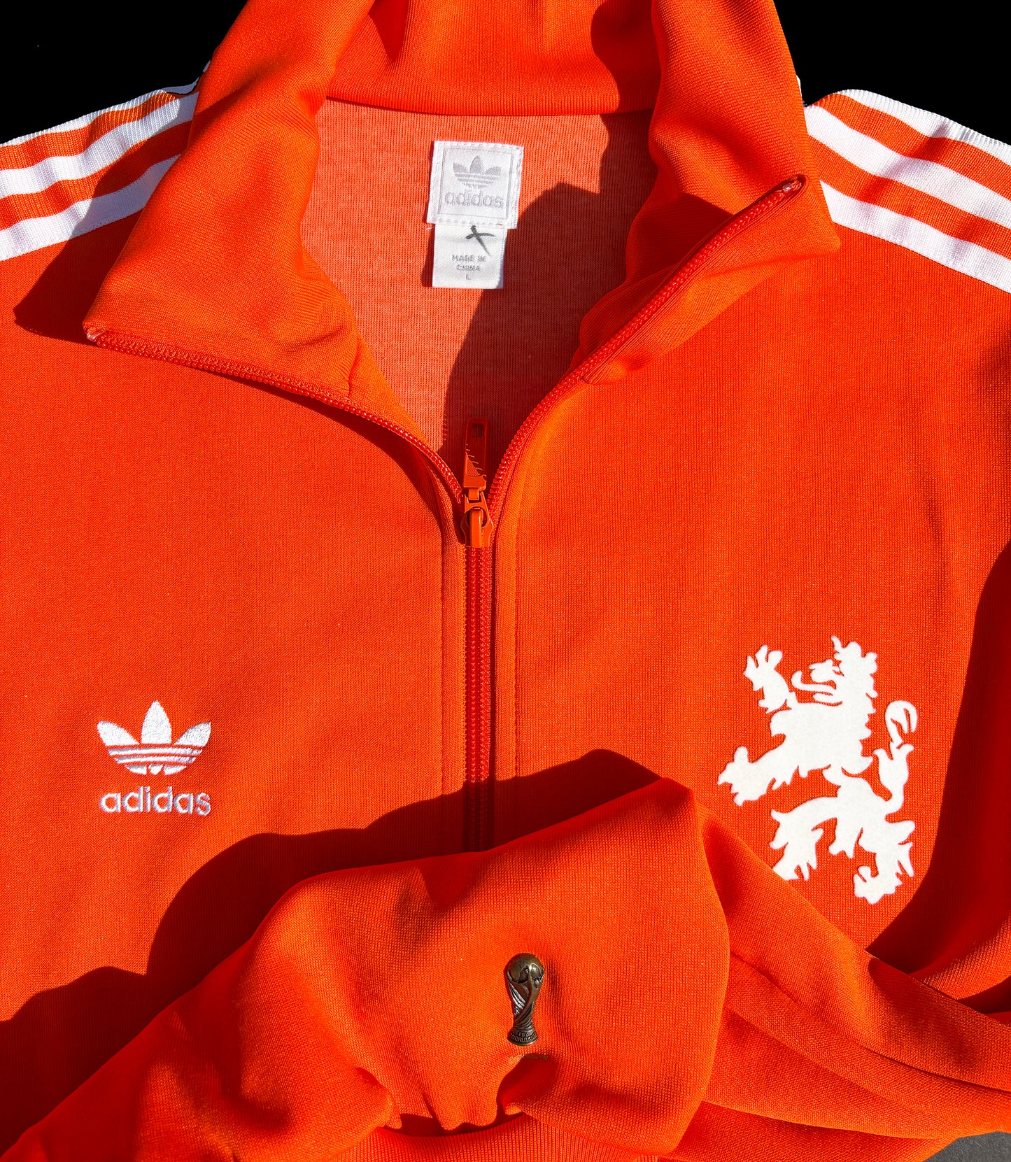 Netherlands 1974 World Cup Adidas Warm Up Track Jacket