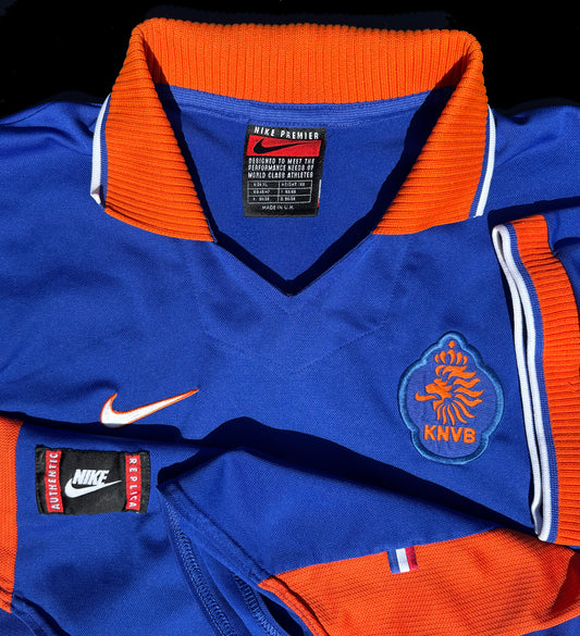 Netherlands Nike KNVB 1997 Premier Soccer Away Jersey