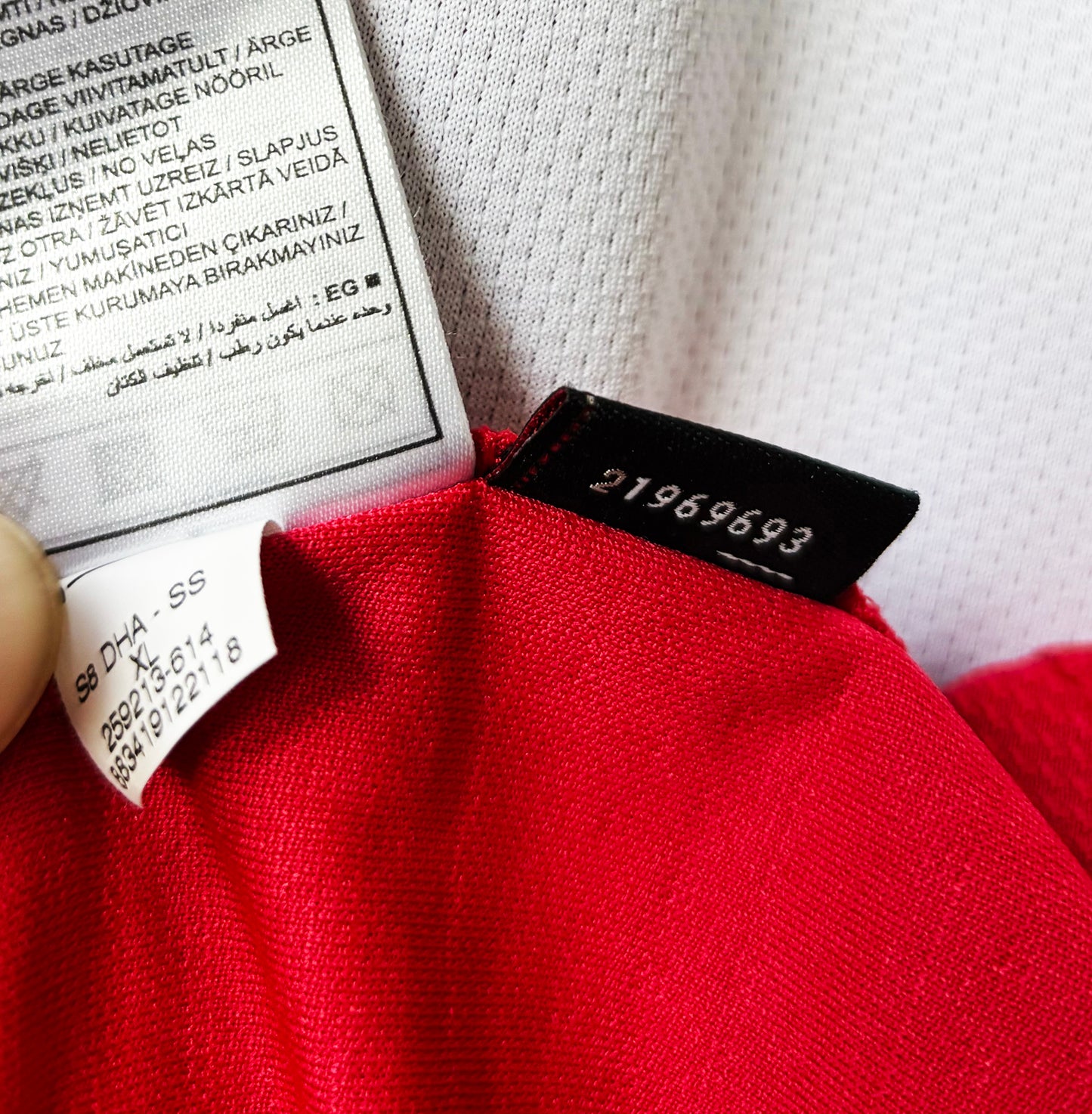 Turkey 2008 Authentic Nike Soccer Jersey Sample XL