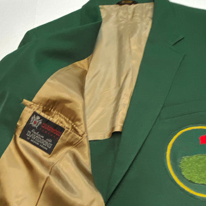 1/1 The Masters Custom Green Champions Letterman Jacket