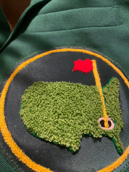 1/1 The Masters Custom Green Champions Letterman Jacket
