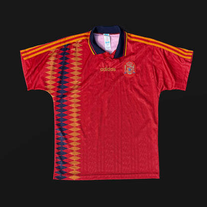 Spain 1994 Original Adidas World Cup Soccer Jersey Size Large