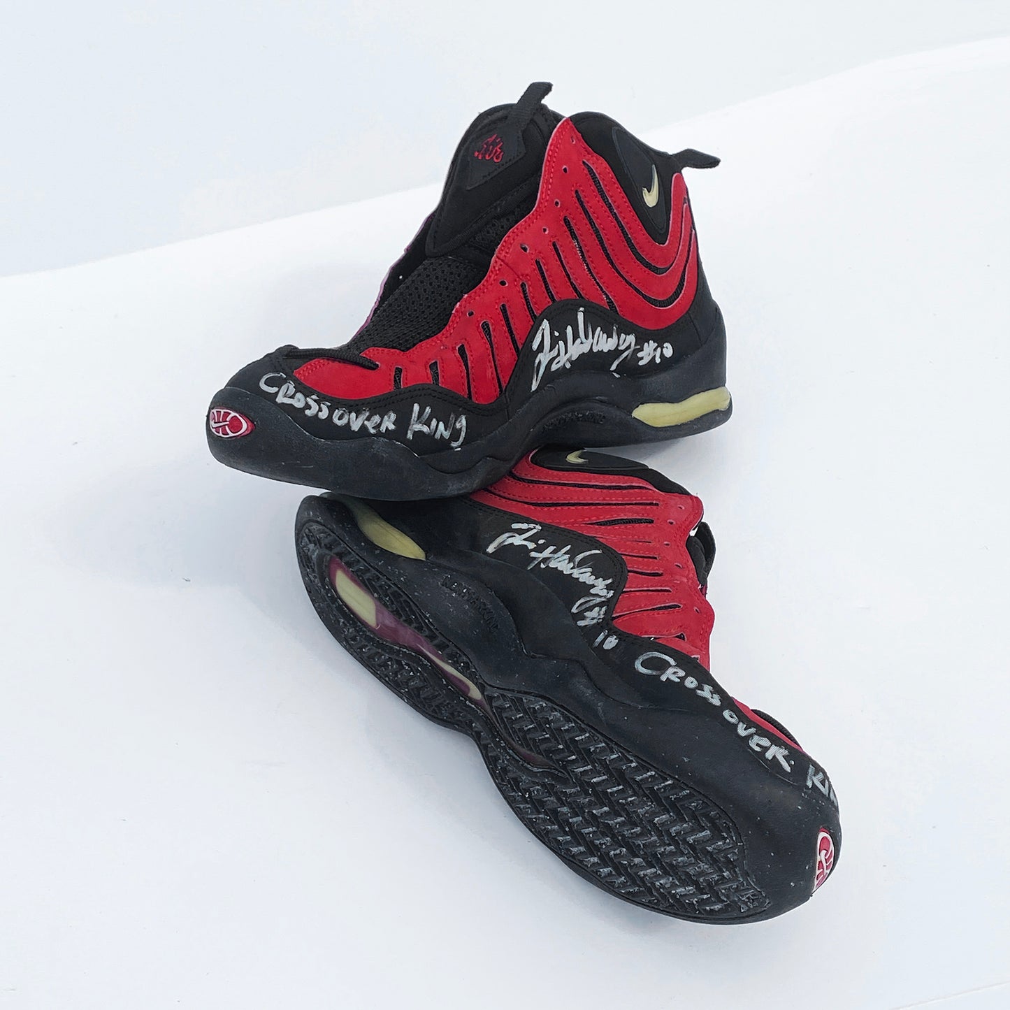 Nike Air Bakin OG 1997 Tim Hardaway PE Signed Size 12.5