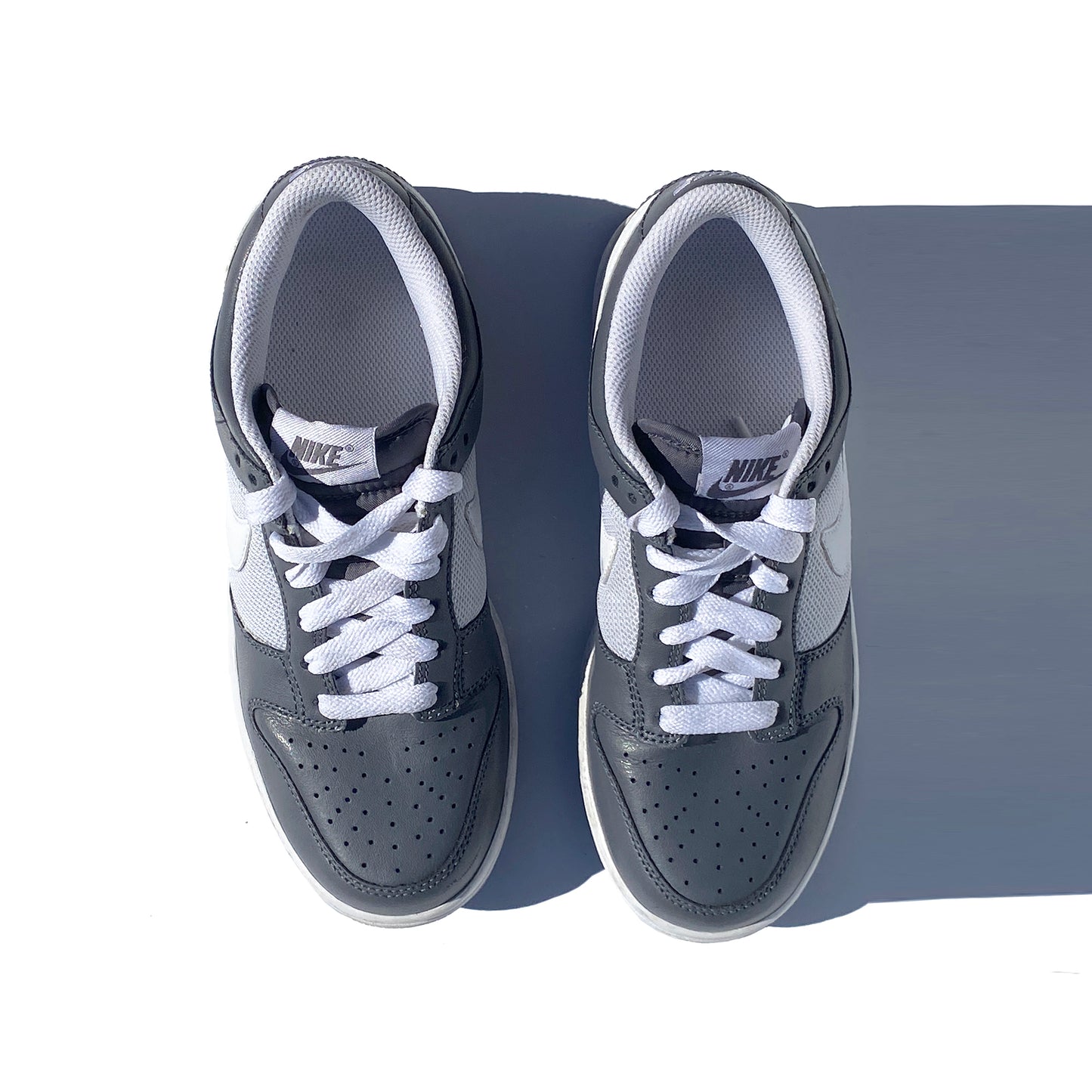Nike Dunk Low '08 Dark Gray / White Sparkle Women's Sample Size 7