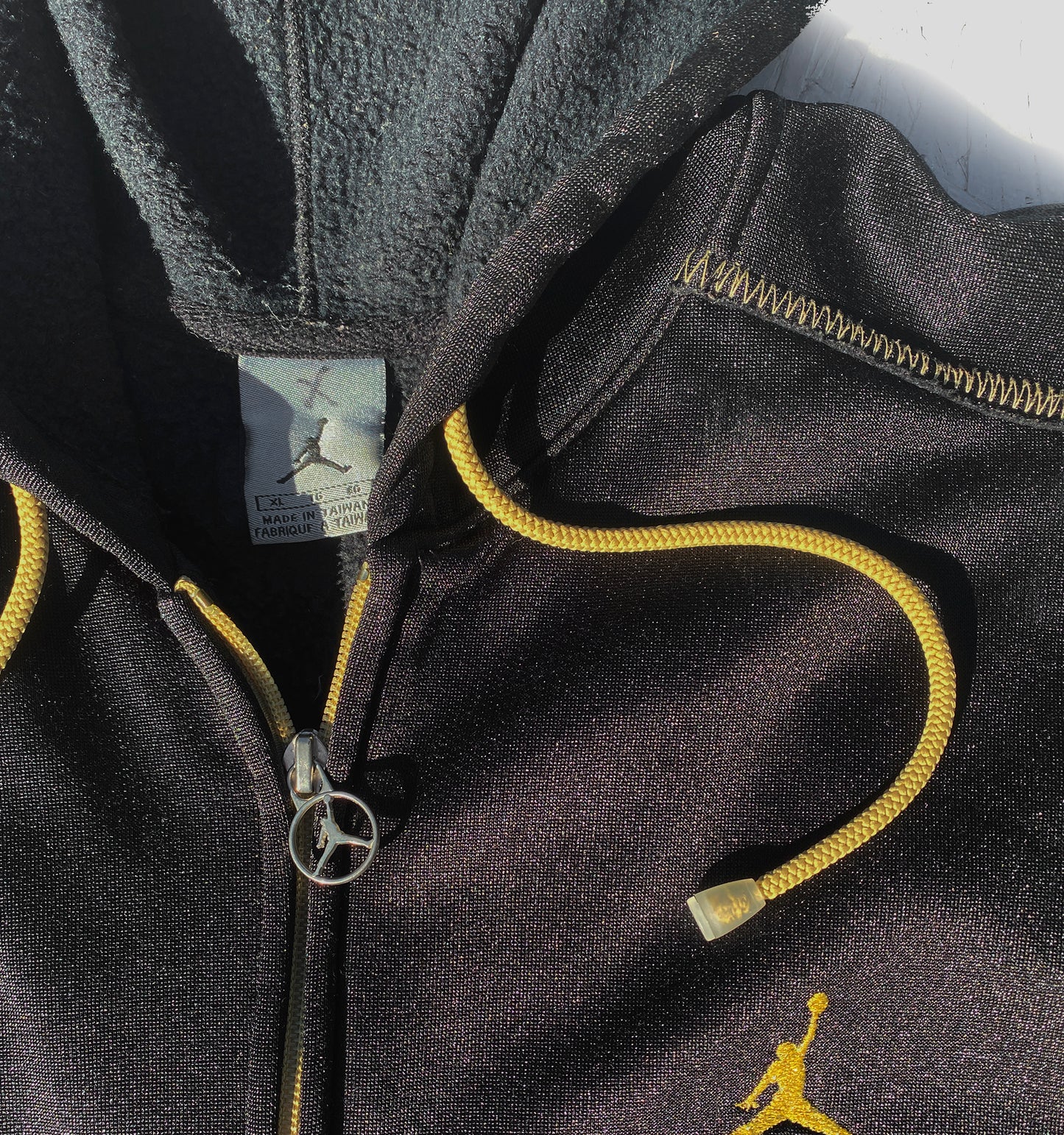 NIKE AIR Jordan Hooded Wings Zip Track Jacket Size XL