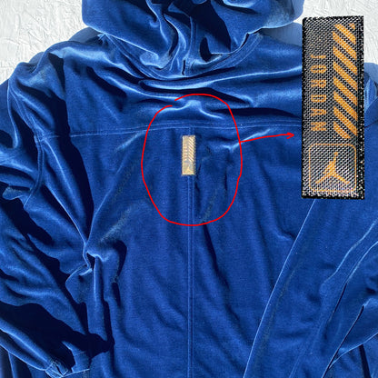 NIKE Air Jordan Velour Track Suit Jacket & Pants Y2K Size 3XL