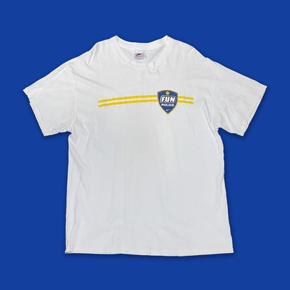 Nike Fun Police 1998 Promo T-Shirt Made in USA Size XL