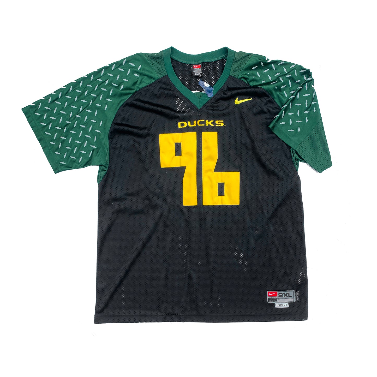 University Oregon UO Ducks Haloti Ngata 2005 Diamond Plate Jersey XXL New