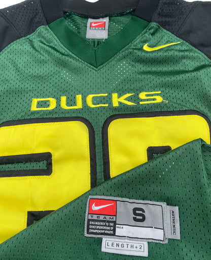 University Oregon UO Ducks Jonathan Stewart Diamond Plate Authentic 2005-07 Jersey