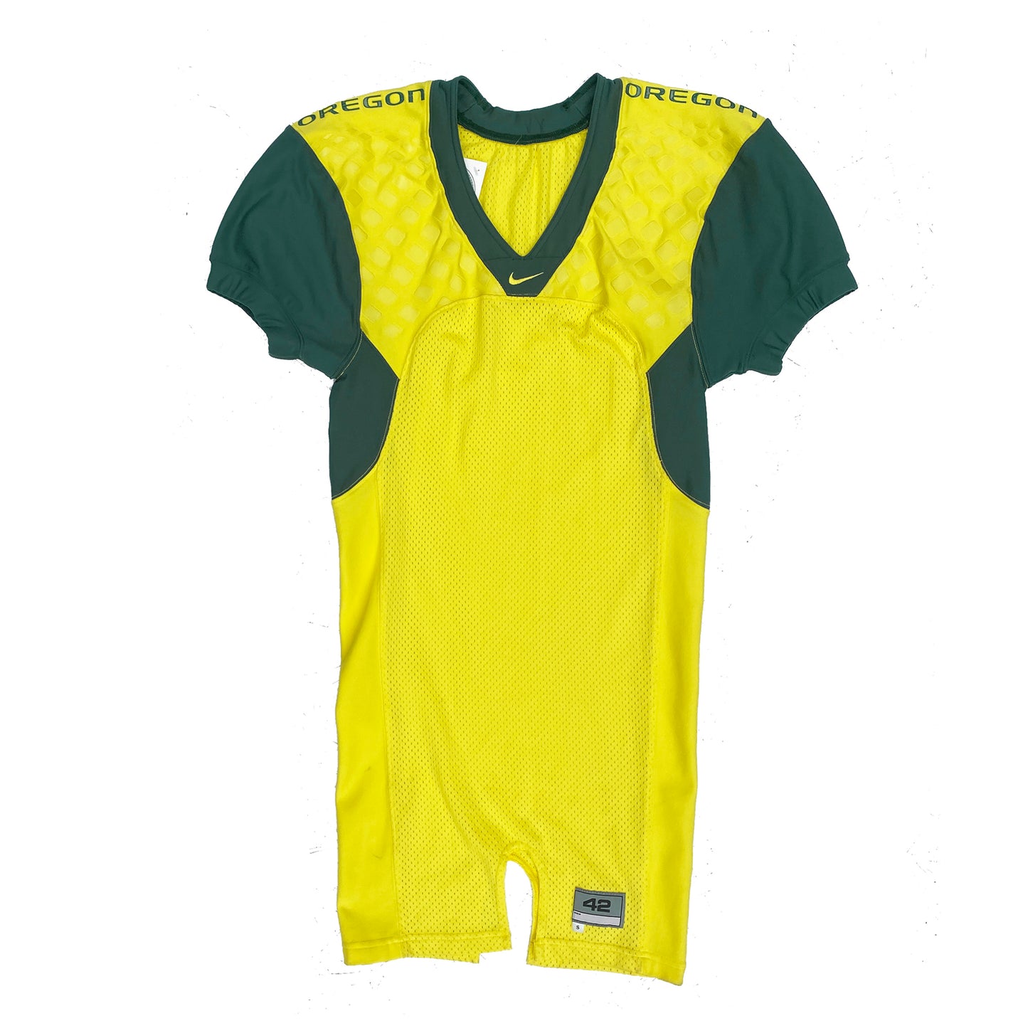 University Oregon UO Ducks 2003 Authentic Football Bowl Game Jersey