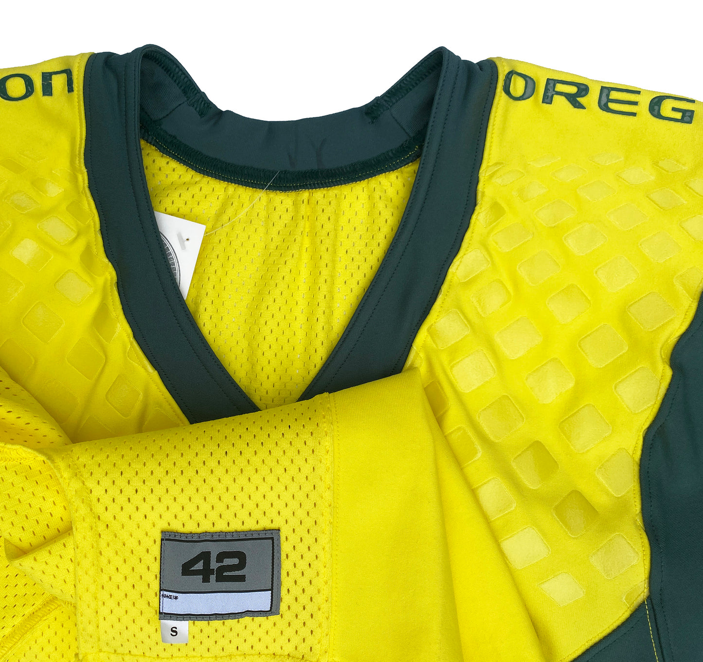 University Oregon UO Ducks 2003 Authentic Football Bowl Game Jersey