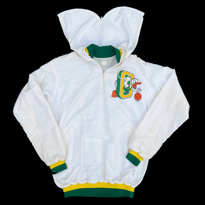 University Oregon UO Ducks Authentic 80s/90s Basketball Warm Up Jacket