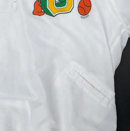 University Oregon UO Ducks Authentic 80s/90s Basketball Warm Up Jacket