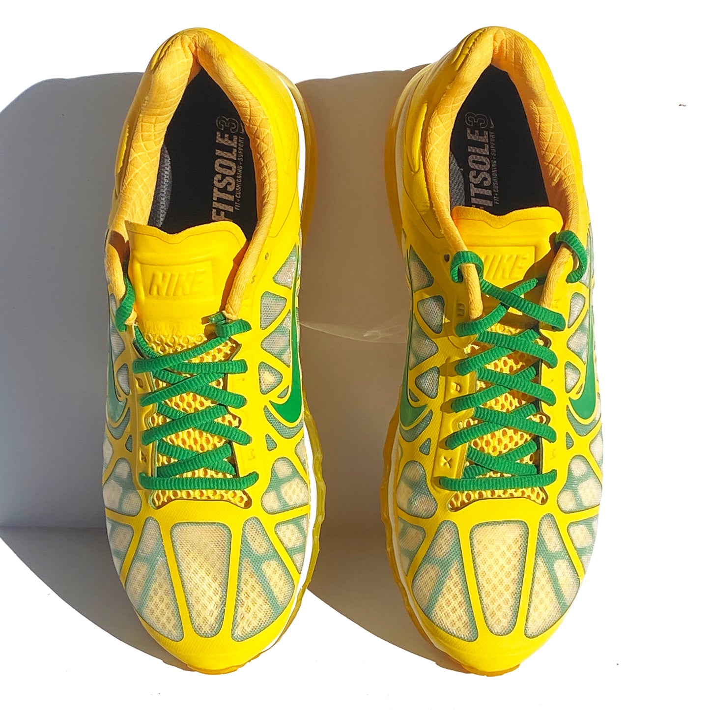 Nike Air Max 2011 UO Ducks ID Sample Shoes Size 9